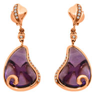 Rose Gold Earrings